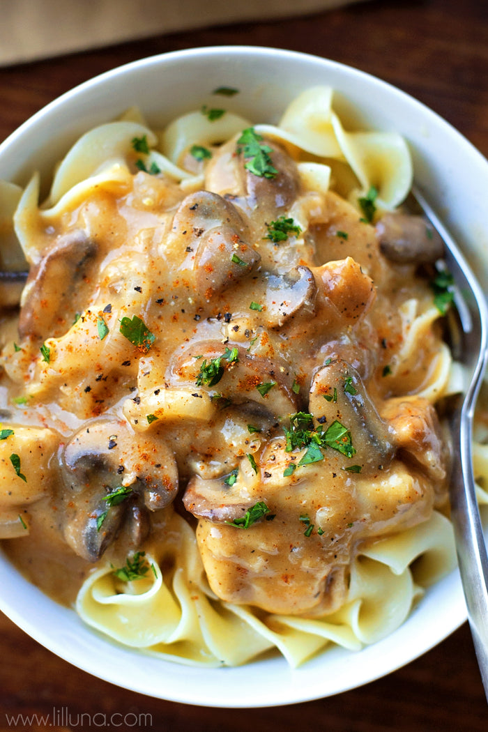 Chicken Stroganoff
