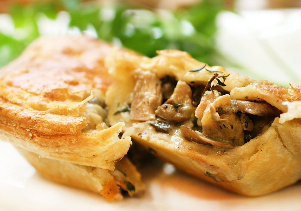 Chicken and Mushroom Pocket Pies - includes 5
