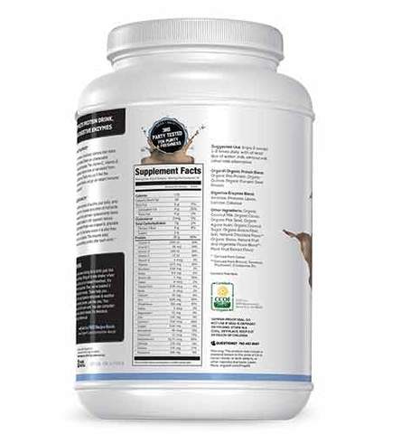 1 BOTTLE - DELICIOUS ORGANIFI CHOCOLATE PROTEIN