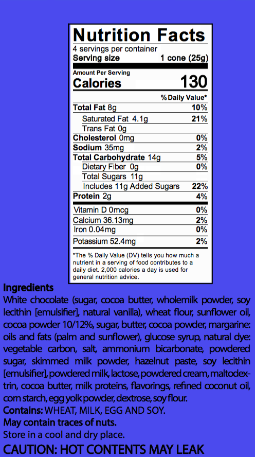 Waffleshot Variety Pack - White Chocolate, Bittersweet, Cookies & Cream
