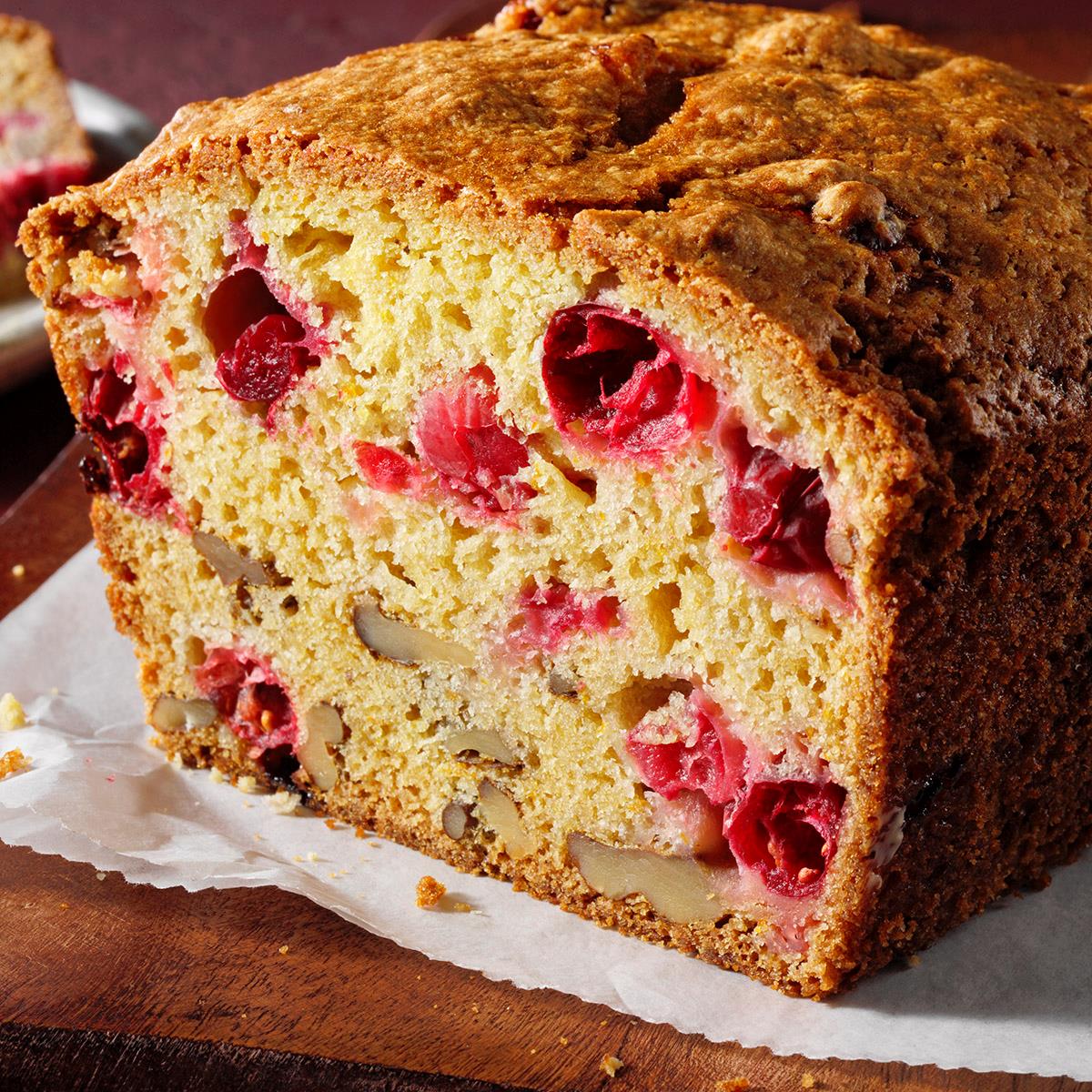 Cranberry Orange Walnut Bread - 1 Loaf