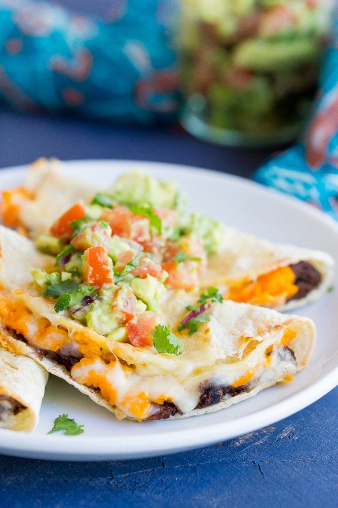 Crispy Baked Black Bean & Sweet Potato Tacos