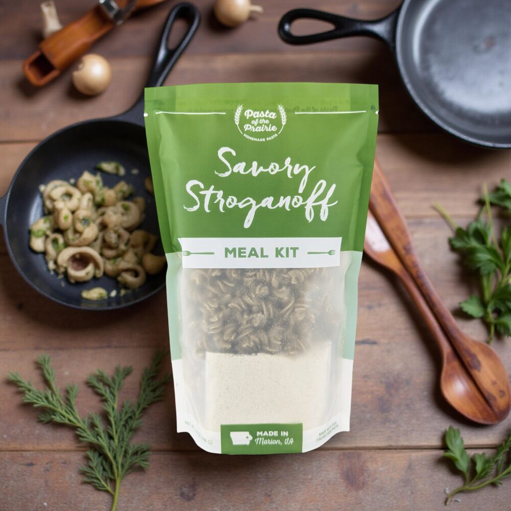 Savory Stroganoff Meal Kit w/Italian Herb Pasta