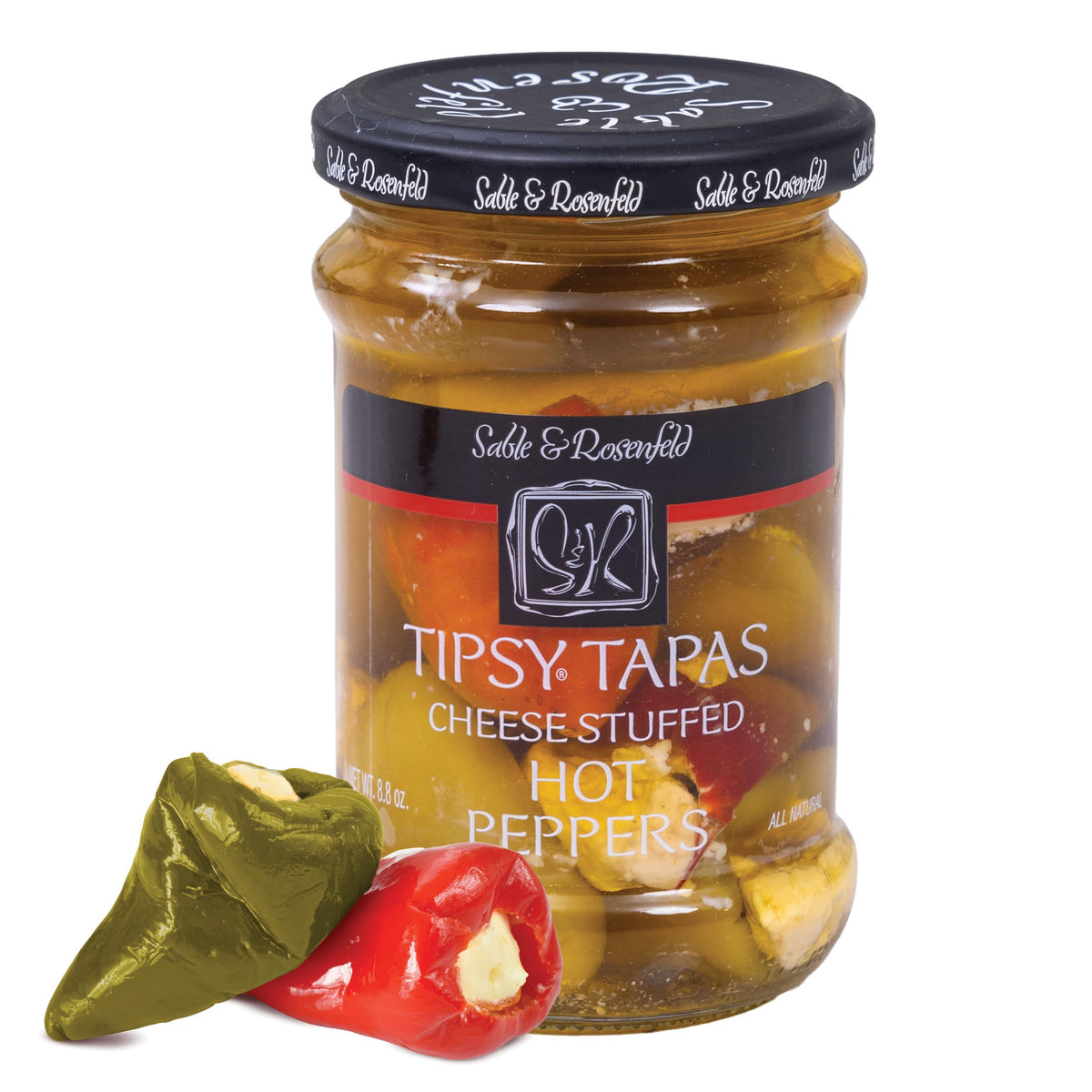Tipsy Tapas Cheese-Stuffed Hot Peppers