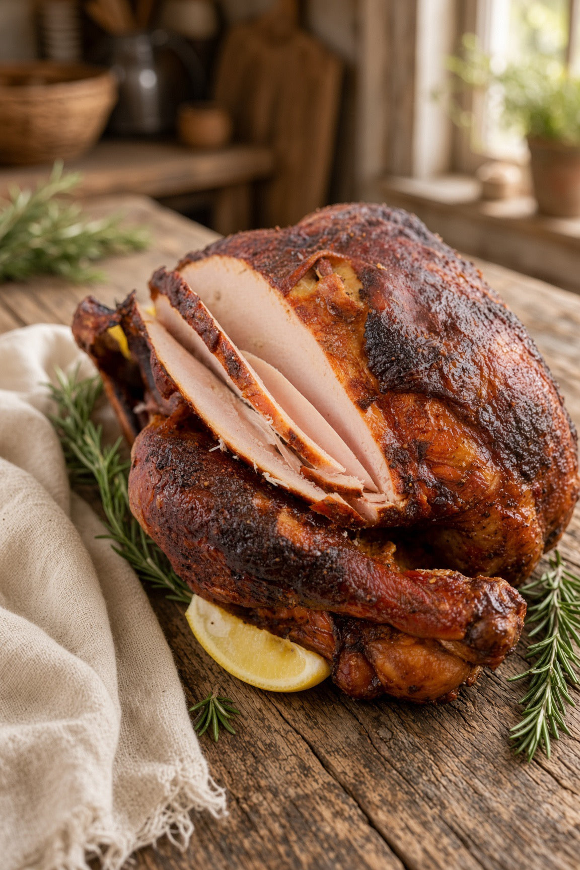 Naturally Pecan Smoked Whole Turkey (10–13 lb), Gluten Free