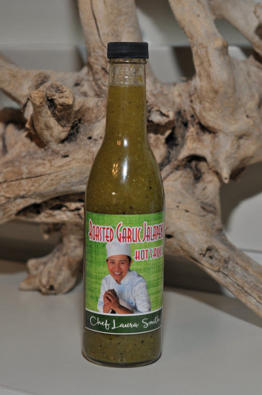 Roasted Garlic Jalapeno Hot Sauce - 12 oz