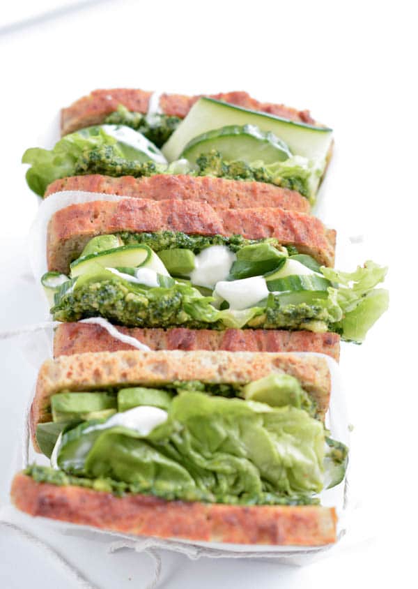 Great Low Carb Pumpkin Paleo Bread 12 oz Loaf - Gluten Free