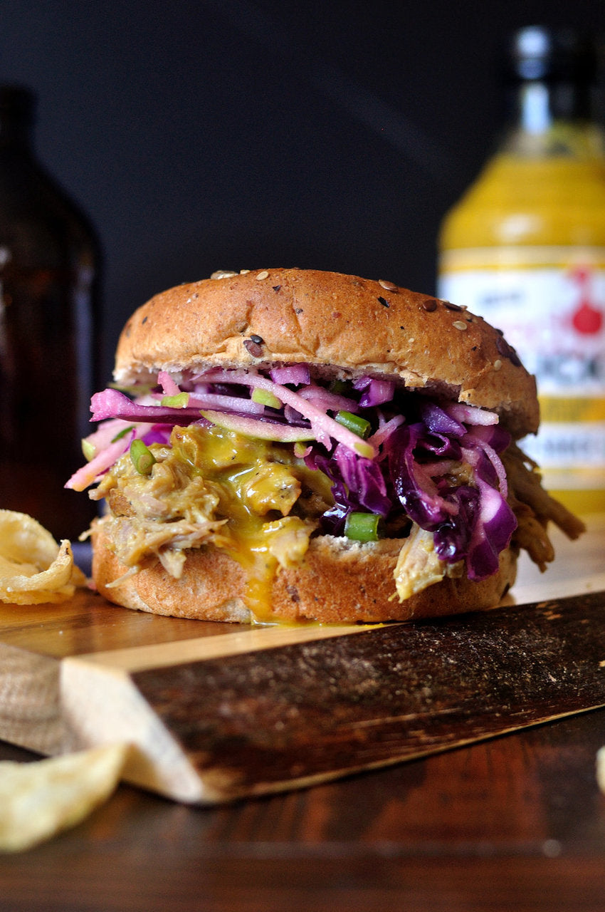 Sweet Mustard Peppercorn BBQ Sauce