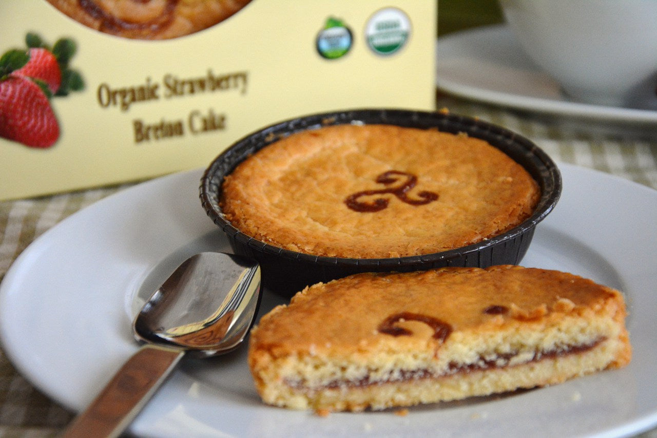 ORGANIC RASPBERRY BRETON CAKE