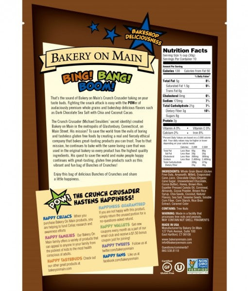 Bunches of Crunches Dark Chocolate Sea Salt