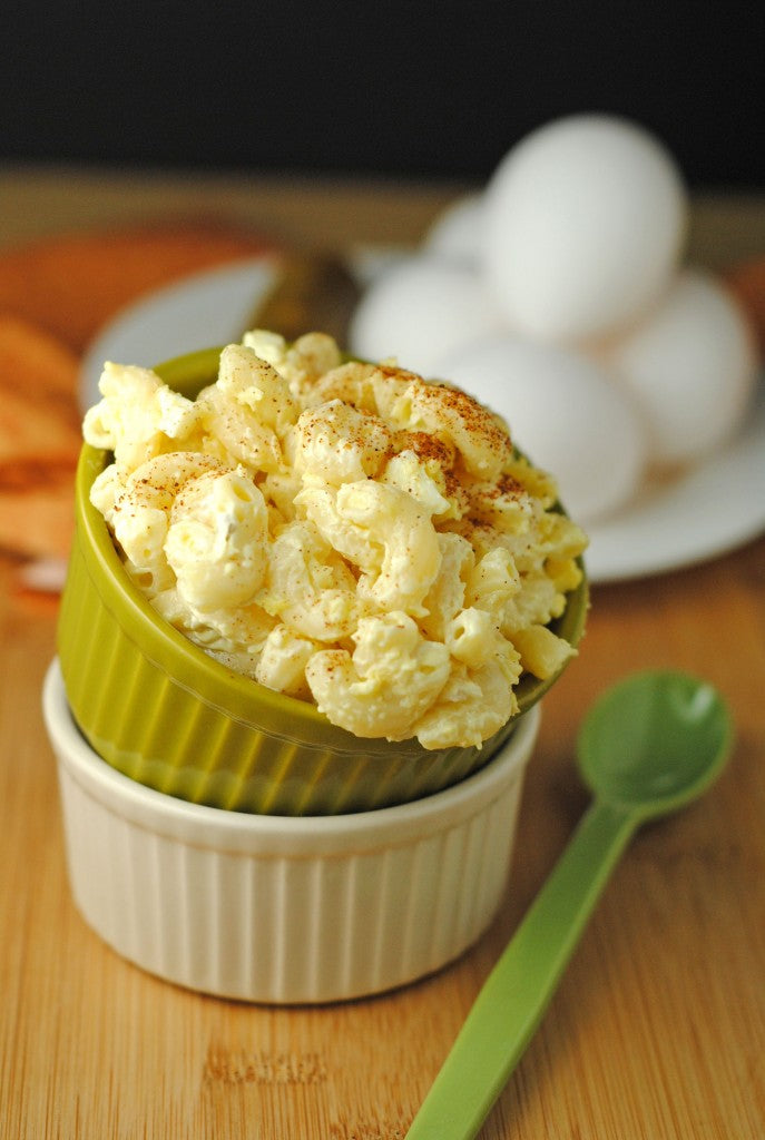 Deviled Egg Macaroni Salad
