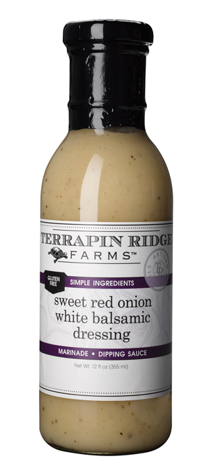 SWEET RED ONION WHITE BALSAMIC DRESSING