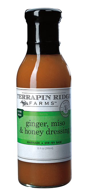 GINGER, MISO AND HONEY SALAD DRESSING