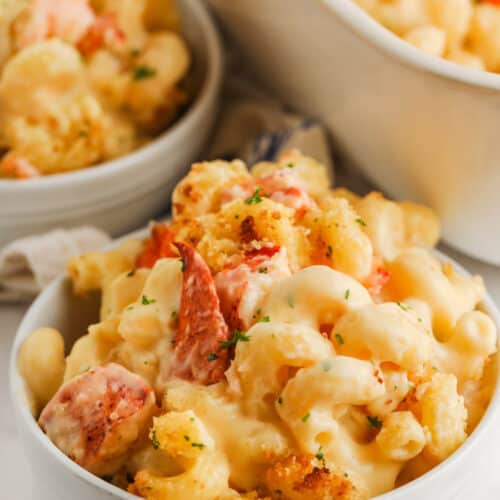 MAINE LOBSTER MAC AND CHEESE - 2 single servings 9 oz each