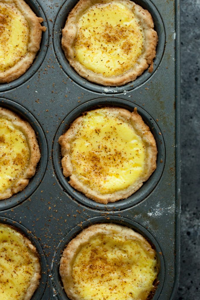 Egg Custard Tarts - 1 Dozen