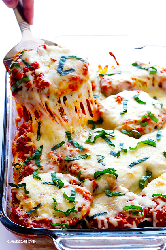 BAKED EGGPLANT PARMESAN