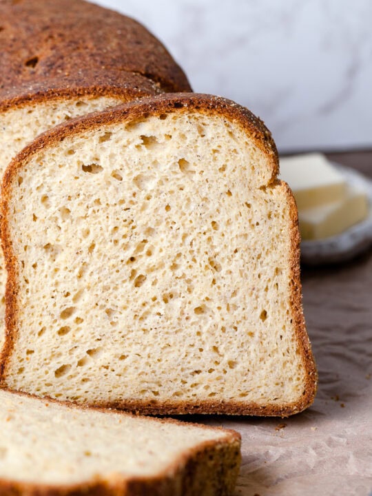 Farmhouse Sandwich Bread Gluten-Free · Vegan