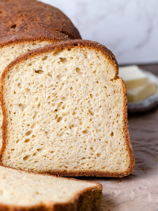 Farmhouse Sandwich Bread Gluten-Free · Vegan