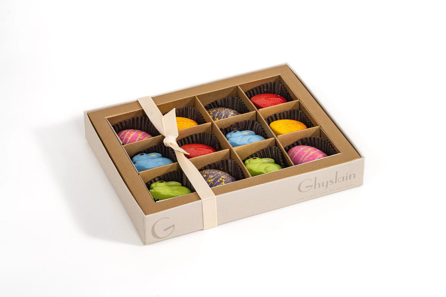 Ghyslain Easter Chocolate Window Box, 12 Piece