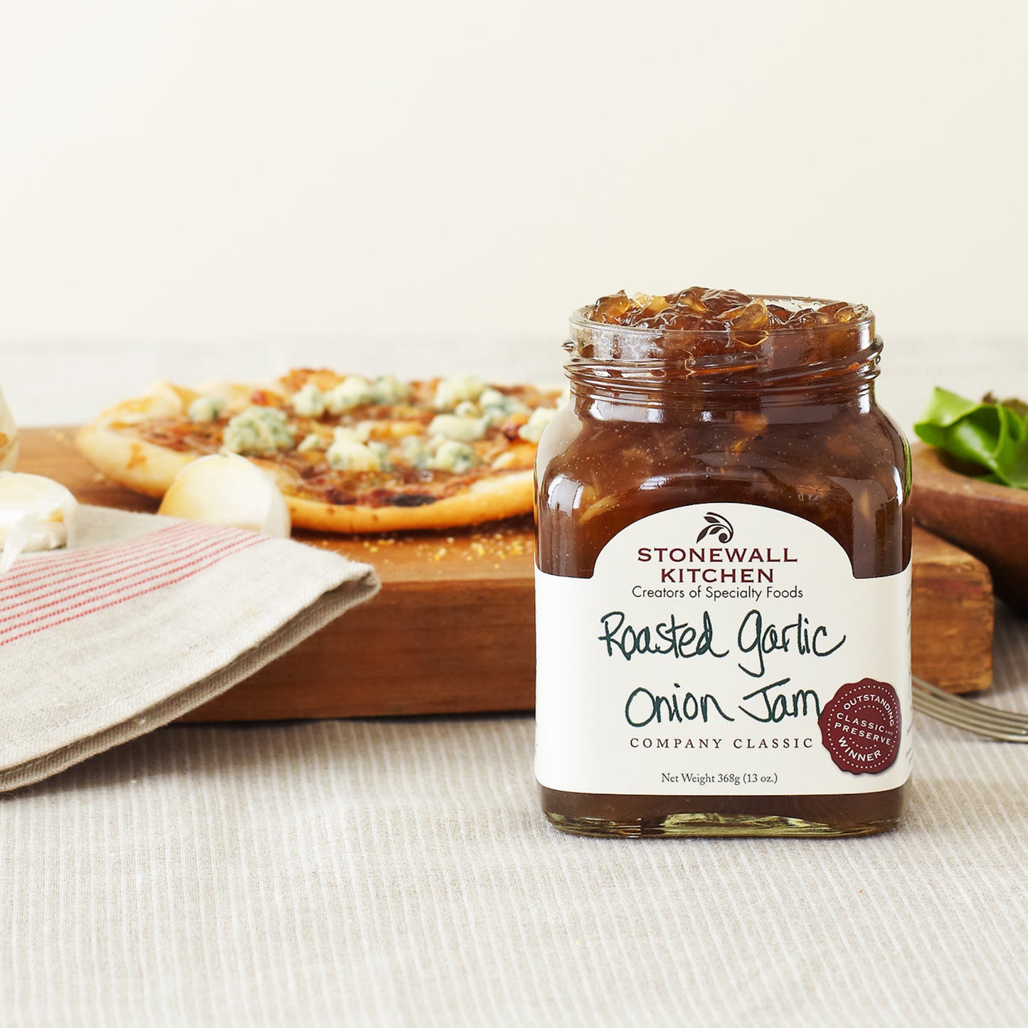 Roasted Garlic Onion Jam by Stonewall Kitchen – 13 oz
