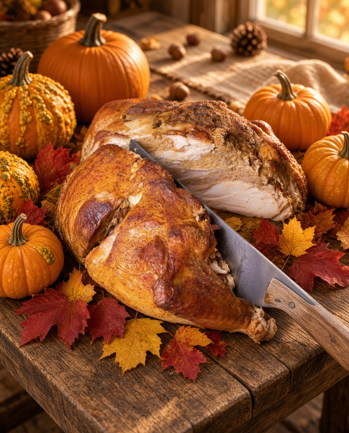 Lightly Seasoned Cajun Fried Turkey | Approx. 10 lb | Serves 12–15