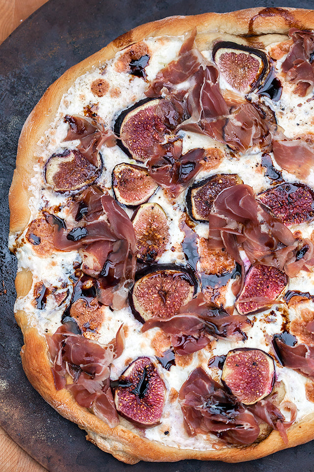 Fig and Prosciutto Pizza with Balsamic Drizzle