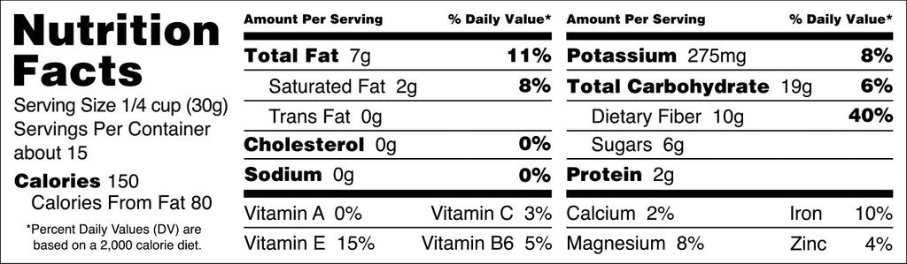 TIGERNUT FLOUR BULK - 27.5 lbs.
