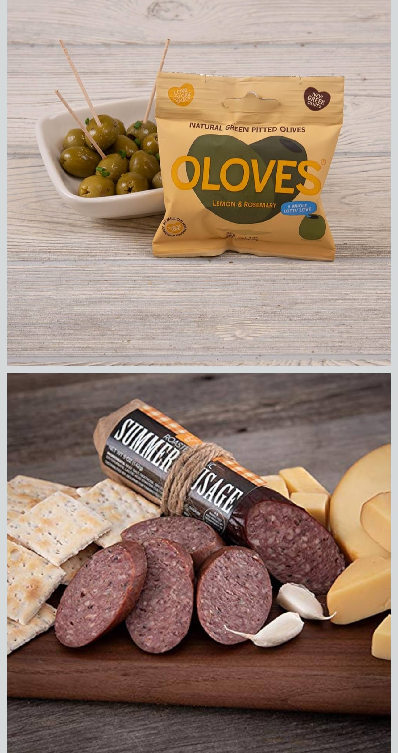 Deluxe Charcuterie Cheese Platter - Gourmet Meat & Cheese Sampler Gift Basket