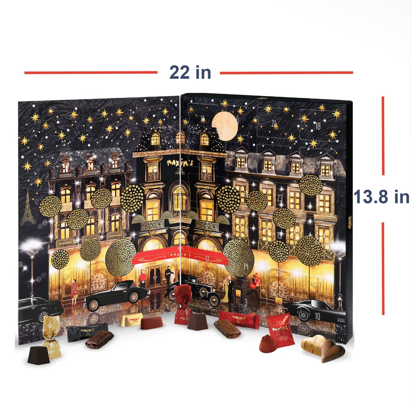 Maxim's De Paris Chocolate Advent Calendar 2026