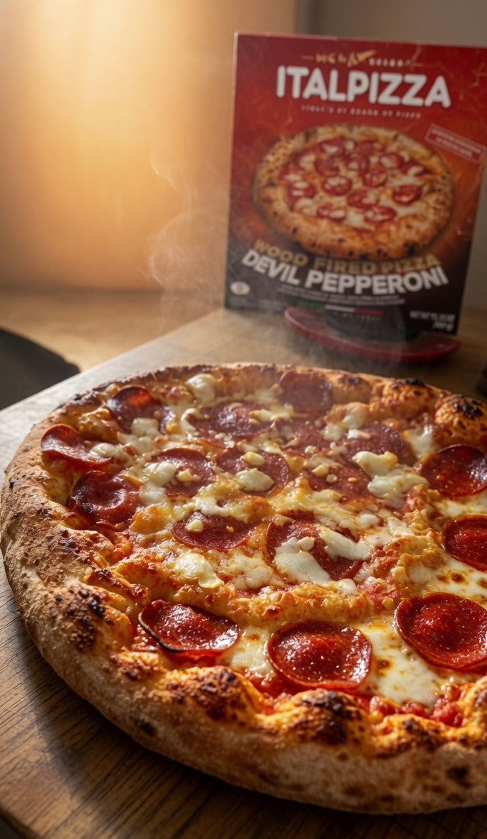 Italpizza Devil Pepperoni Wood Fired Pizza (15.34 oz)