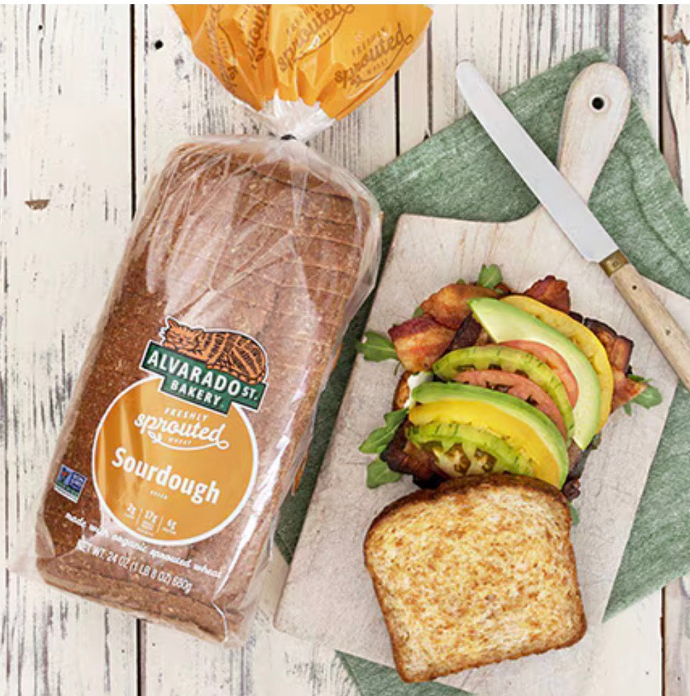 Alvarado Street Bakery Organic Sprouted Sourdough Bread - 6/Case