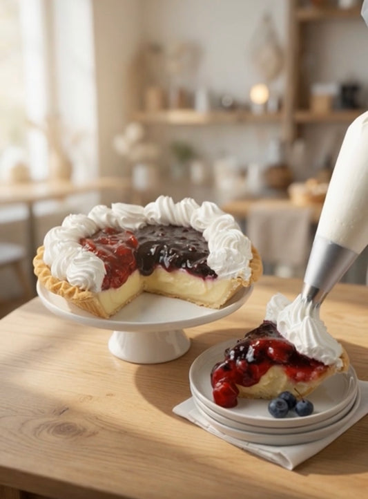 The Berry Indulgence Cheesecake Pie
