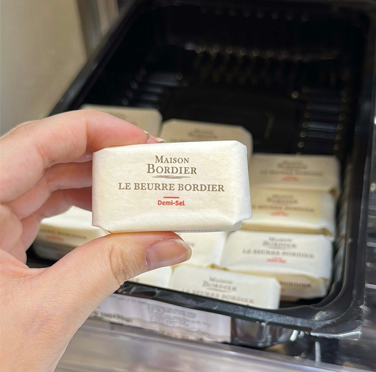 Le Beurre Bordier Mini Demi-Sel Salted Butter – 0.7 oz (20g)