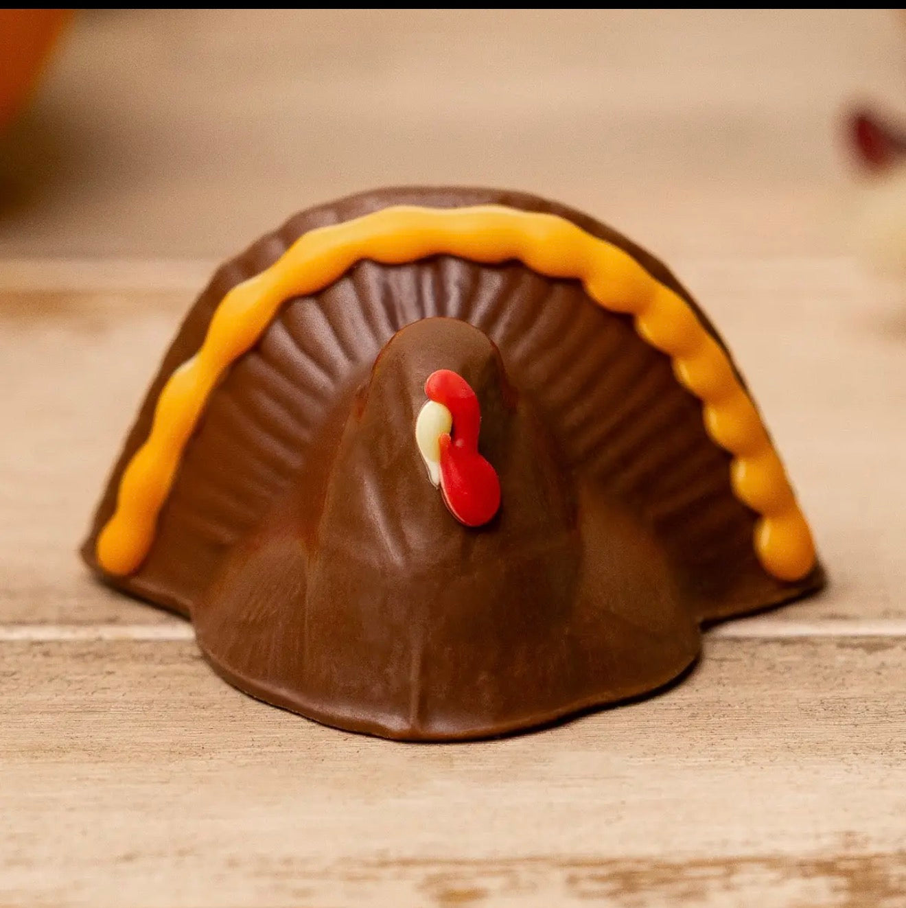 Chocolate Turkey Place Settings – Set of 8 | Milk, Dark or White