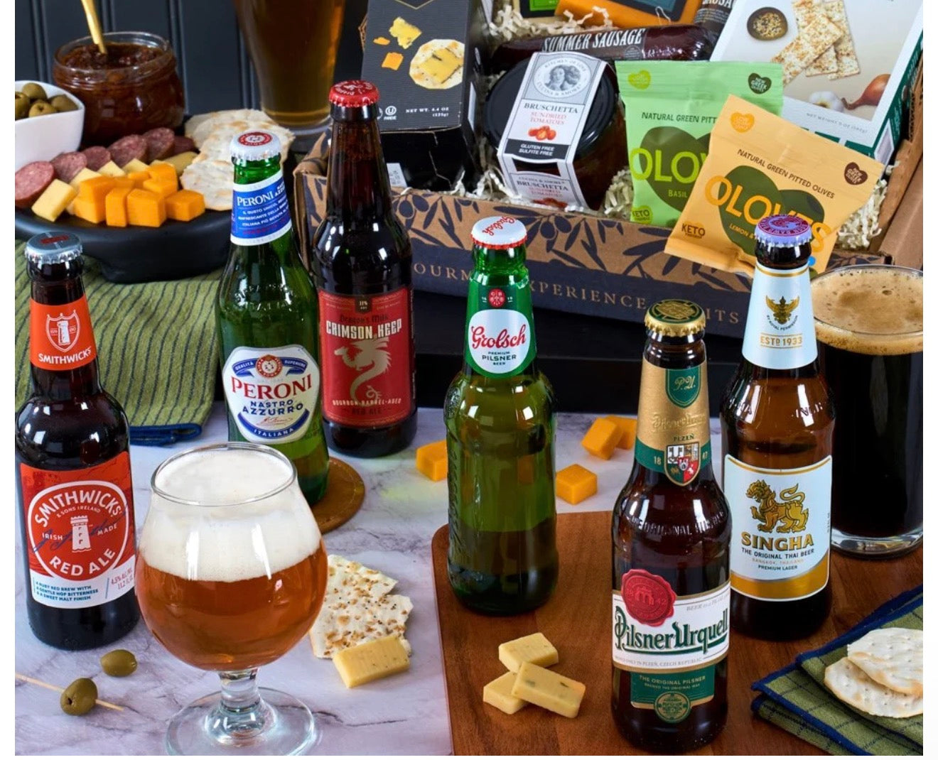 Worldly Brews & Charcuterie Gift Collection