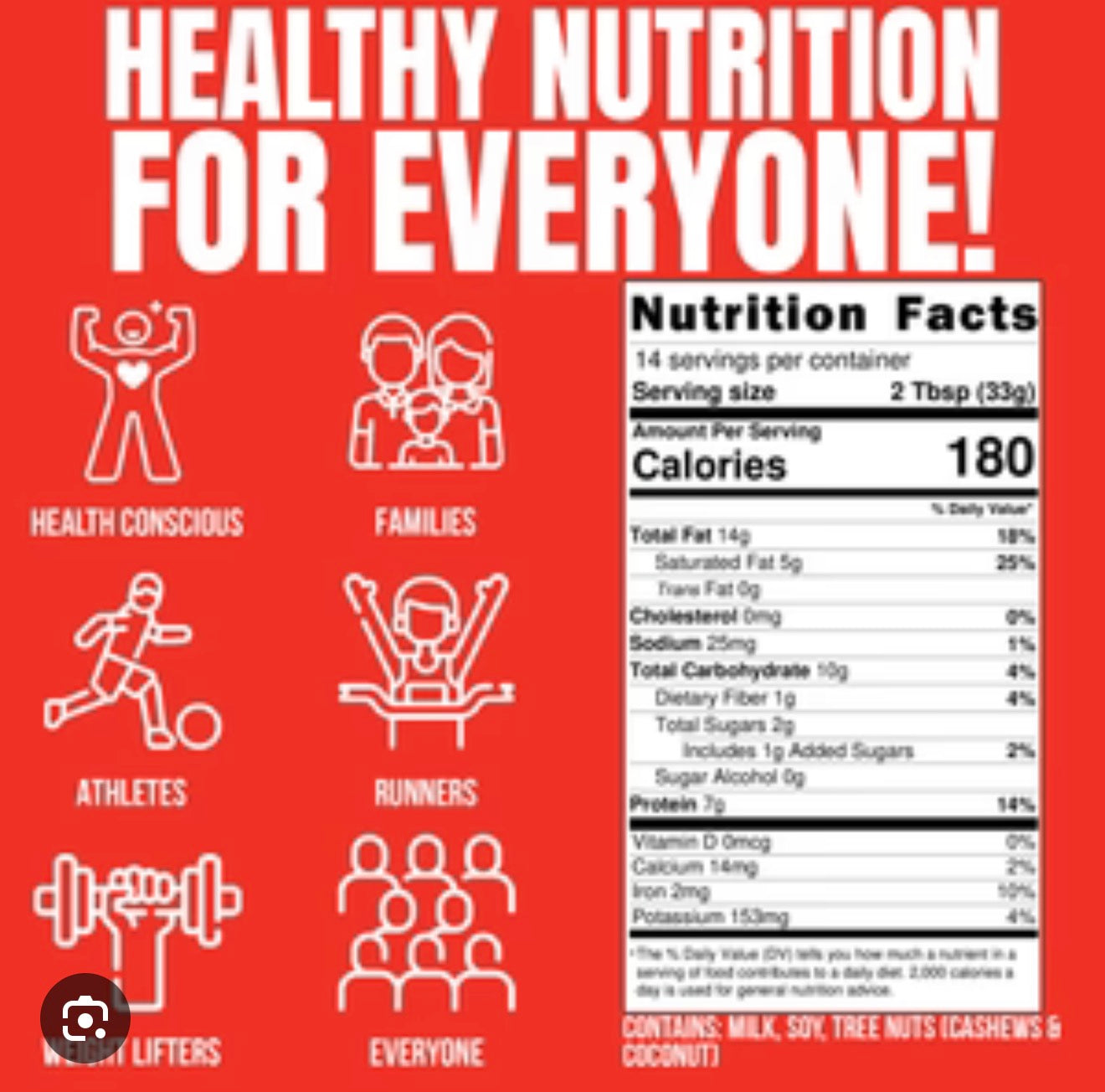 Fit Butters Fruity PEBBLES™ Cashew Butter - Added Protein and Coconut Oil, Low Carb, Low Sugar, Complete Protein Dessert Flavored Nut Butter