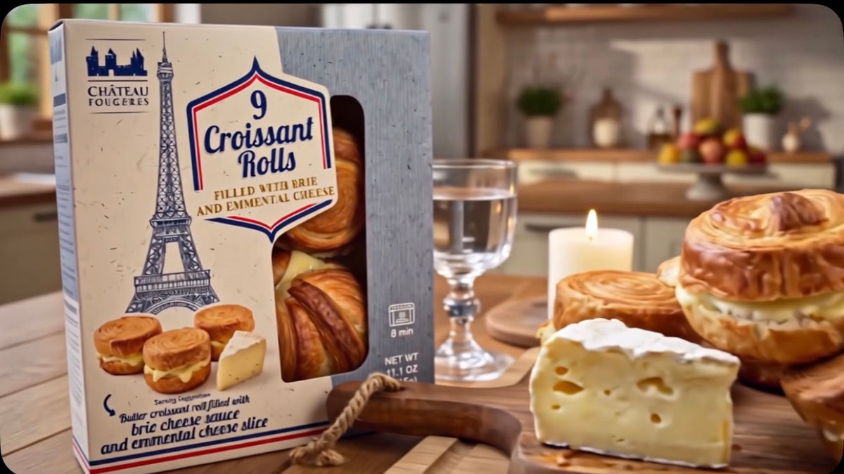Château Fougères Brie Croissant Rolls