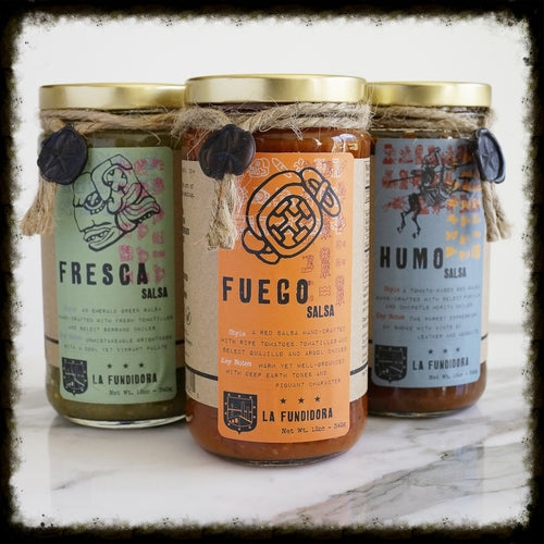 FUNDIDORA VARIETY PACK - 3 Salsa's