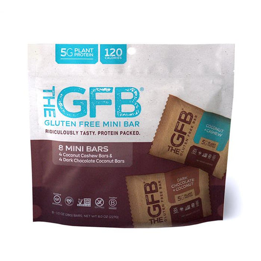 Coconut Cashew and Dark Chocolate Coconut Mini Bars (Pouch of 8)