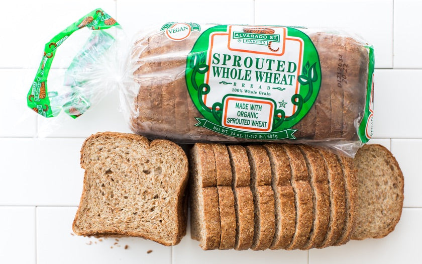 Sprouted 100% Whole Wheat Bread - Black Label