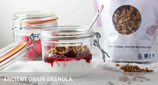BLUEBERRY HEMP ANCIENT GRAIN GRANOLA