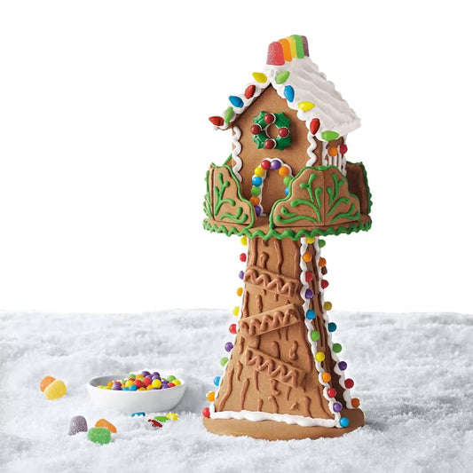 Christmas Tree House Gingerbread House Kit