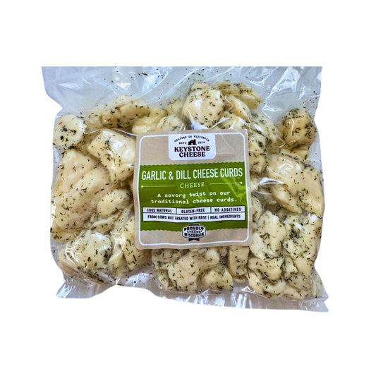 Cheese Curds - White Garlic & Dill