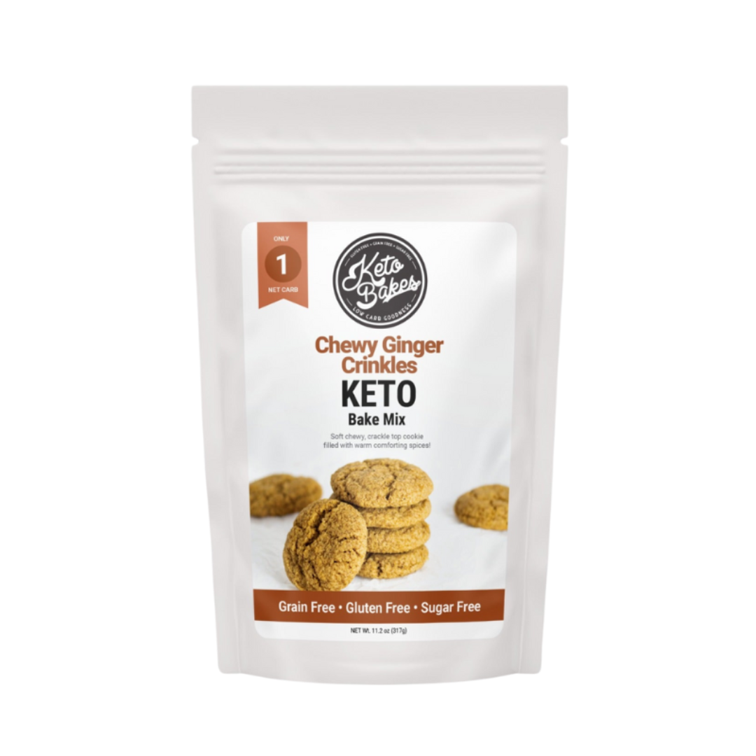 Ginger Crinkles Cookie Mix -1g net carb