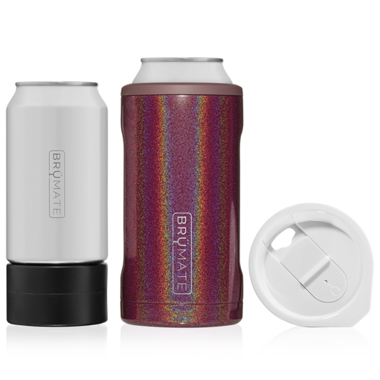 HOPSULATOR TRÍO 3-IN-1 | GLITTER MERLOT (16OZ/12OZ CANS)