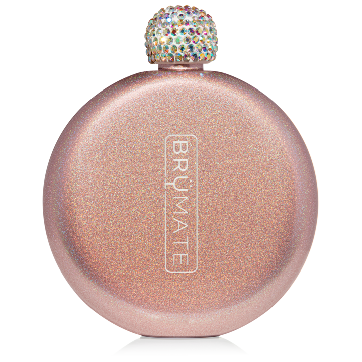 GLITTER FLASK | ROSE GOLD