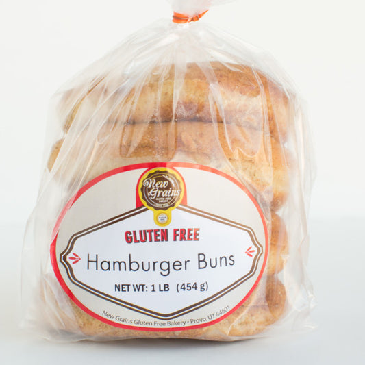 CASE OF GLUTEN-FREE HAMBURGER BUNS - 9 packages, 4 each