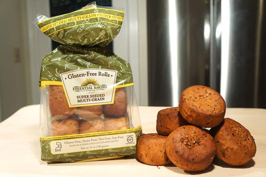 Gluten-Free Super Seeded Multi-Grain Rolls - Case of 6