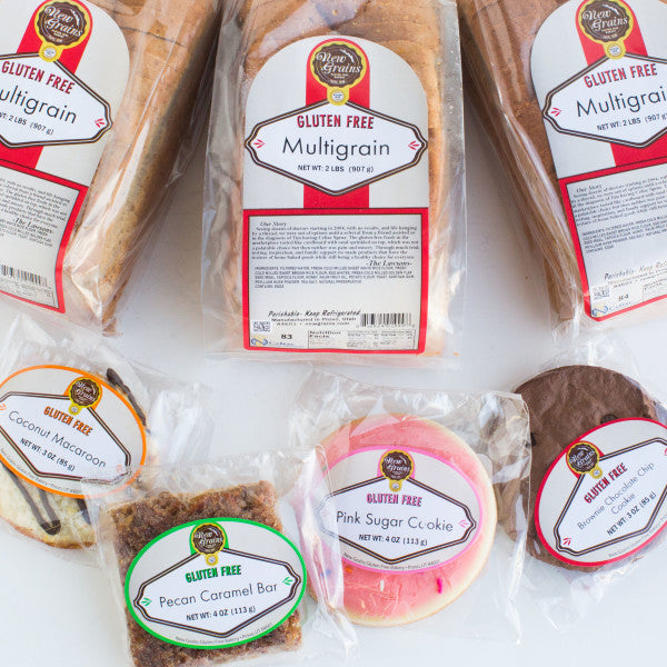Gluten Free Multigrain 3 Pack Bread and Cookies