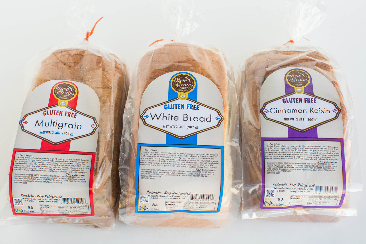 Gluten Free Variety Bread Pack